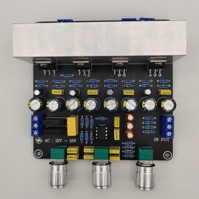 LM1875 Power Amplifier Board 2 1 Channel Power Amplifier Board Btl Super Bass Structure Multimedia Power Amplifier Board