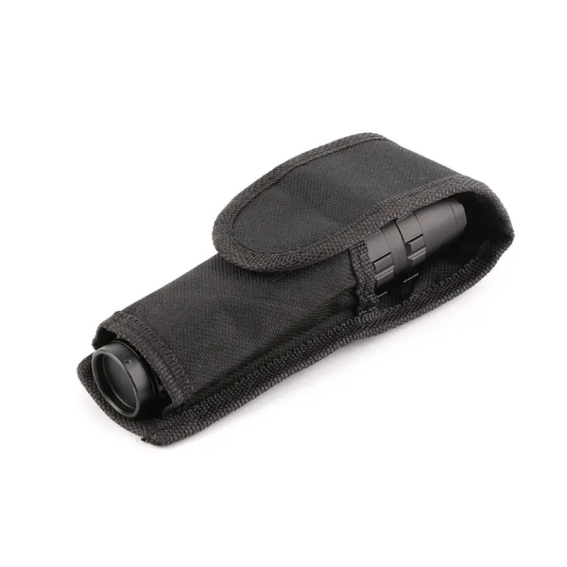 

C8 Flashlight Pouch LED Torch Holster Case Outdoor Camping Hiking Molle Led Lenser Flashlight Pouch A6HC