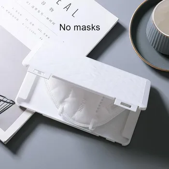 

Portable Face Masks Storage Box Moisture-proof Dustproof Cover Holder Mask Storage Seal Box For Home Office