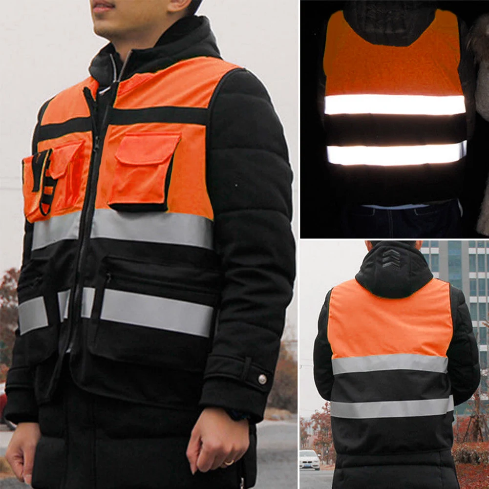 L /XL /2XL жилеты для велоспорта высокая видимость жилет безопасности