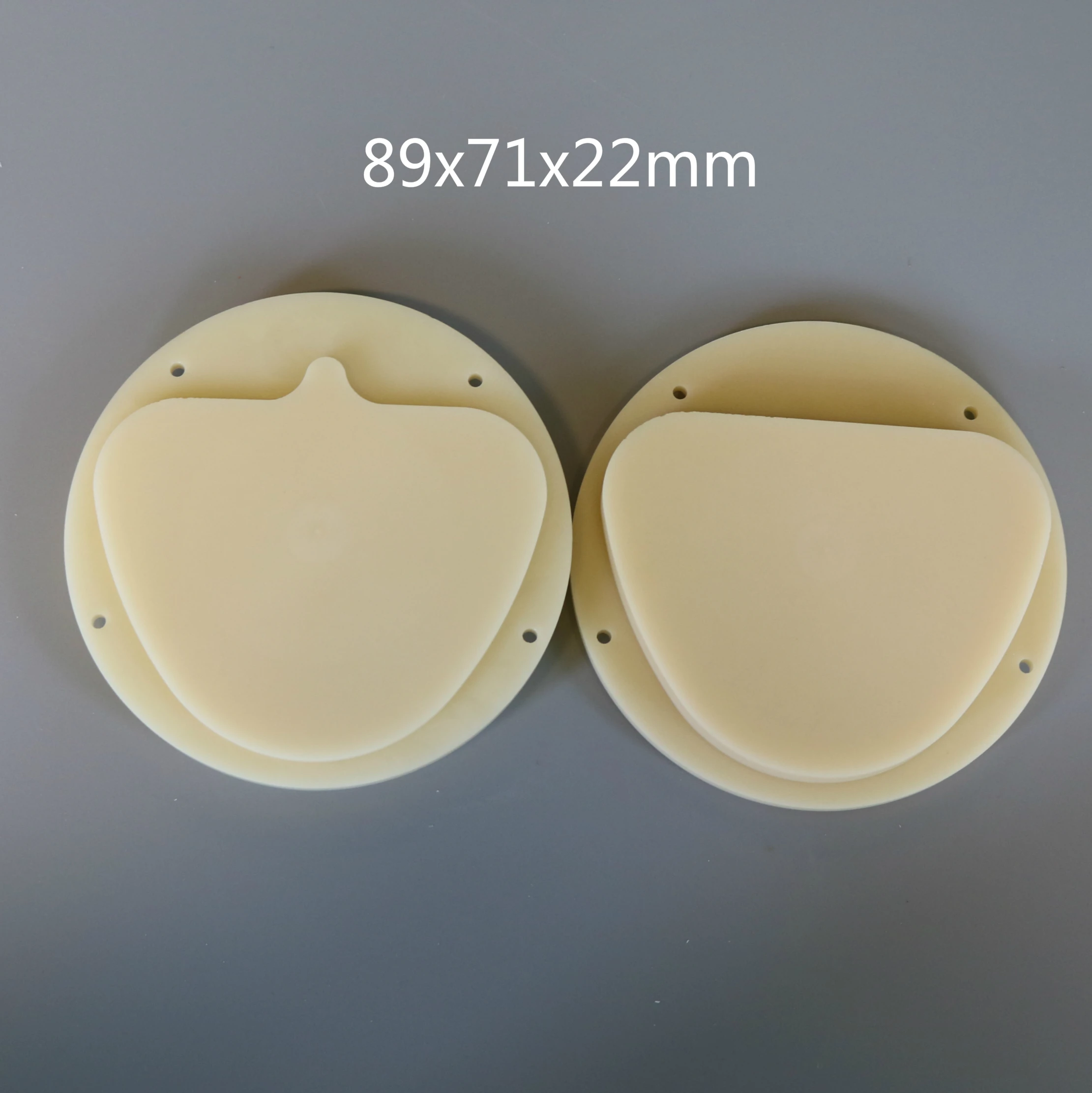 5 шт. 89x71x22 мм стоматологические диски PMMA amann GIRRBACH Ceramill совместимый блок PMMA Акриловая смола стоматологическое лабораторное использование