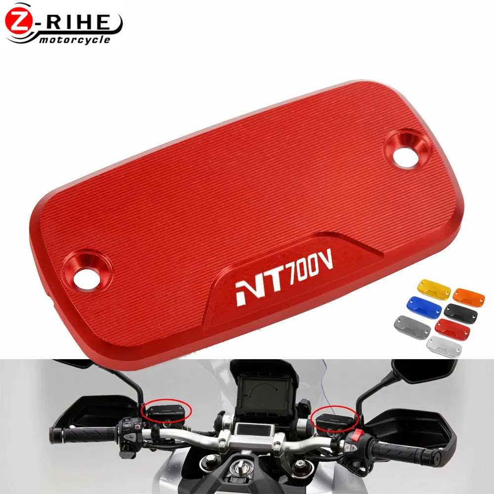 

1 Piece Motorcycle Fluid Tank Cap Power Front Brake Reservoir Cover For Honda NT 700V NT700V NT700 V 2010 2011 2012 2013-2014