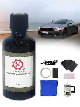 

Auto Headlight Polishing Repair Kit Car Accessories Cleaner Agent Bright White Headlight Repair Lamp Transformation