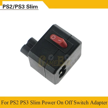 

Power On Off Switch power Adapter External switch For PS2 Slim Video Games G-Switch For PS2/PS3 Slim Console