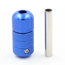 1 шт. 22 мм автоматическая блокировка татуировки ручка из алюминиевого сплава ручки с задней стволом и набор Винт питания для татуировки машины