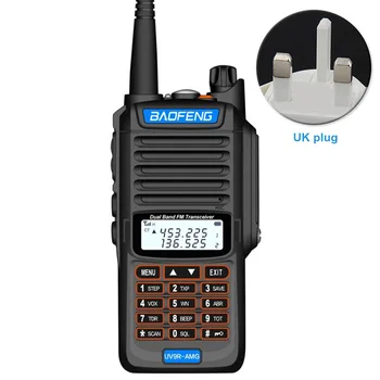 

Portable LCD Display UV Dual Band Handheld Two Way Radio IP68 Waterproof 128 Channel Outdoor Walkie Talkie High Power 20W 20km