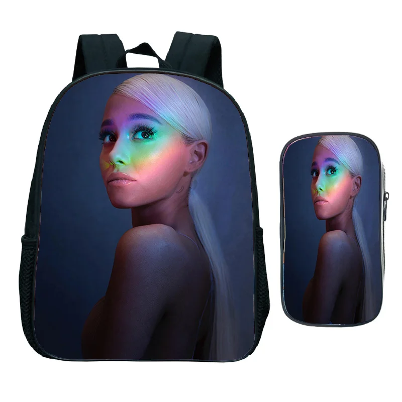 

Ariana Grande School Bags Beautiful Popular Pattern Kids Kindergarten Backpack Beautiful Kindergarten School Rucksack + Pen Case