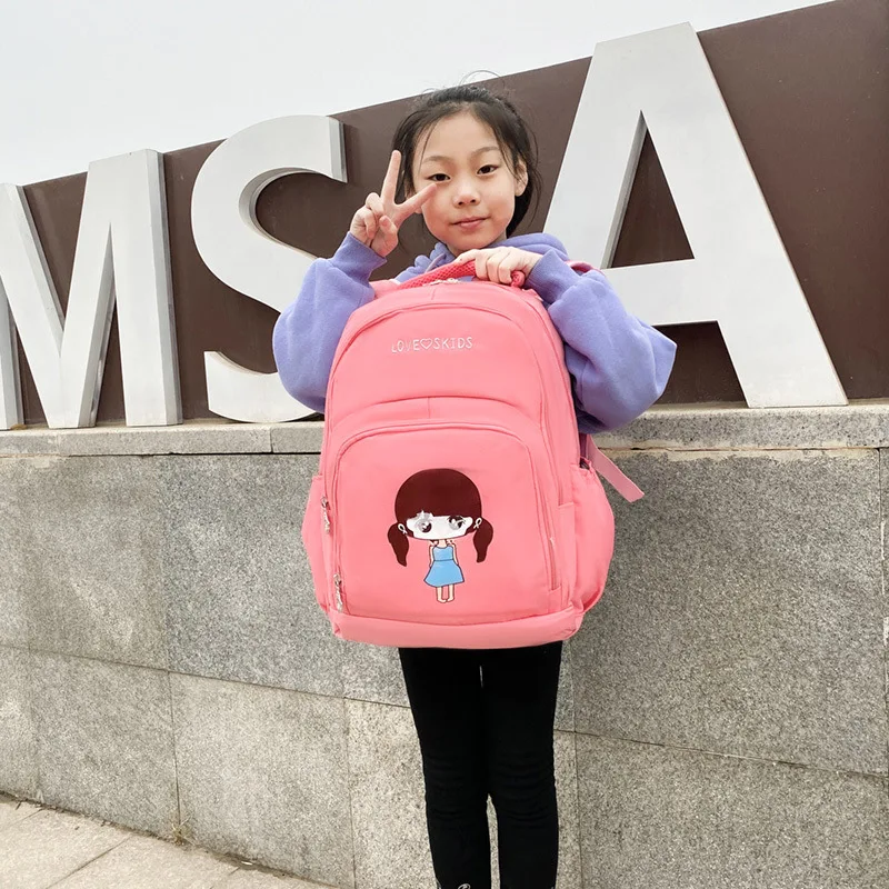 

2019 New Style Fashion CHILDREN'S School Bags Young STUDENT'S Comfortable Backpack Nylon Waterproof Large-capacity Backpack