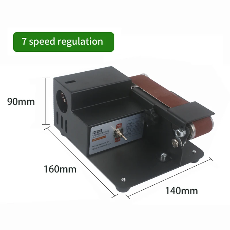 Multifunctional Electric Belt Sander Grinder DIY Polishing Grinding Cutter Edges Sharpener Mini Machine Knife sharpener 5
