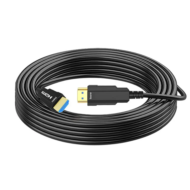 Оптоволоконный кабель HDMI 4K x 2K 60 Гц высокоскоростной 18 Гбит/с Ultra HD оптический 5 м 16