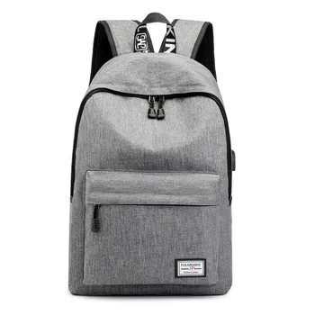 

2019 Trendy Backpack Men's Large Capacity Casual Computer Backpack Simple Fashion Student School Bag