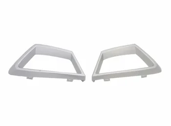 

1 Pair Front Bumper Grille Air Vent Cover Trims For Ford Fiesta 2009-2012