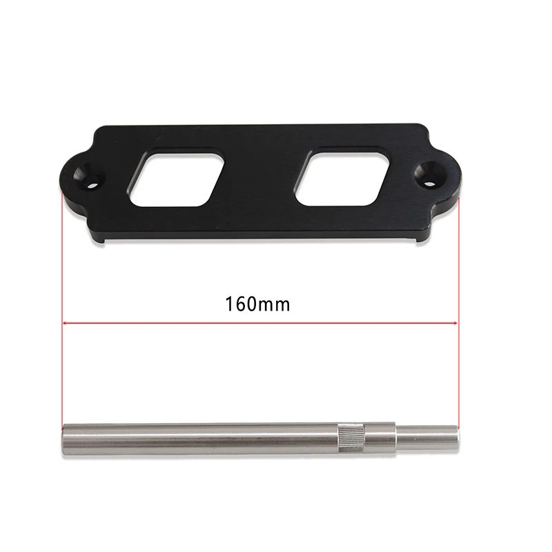 Battery Tie Down Kit Hold Down Rod With Stainless Tray Hooks For Honda Civic / CRX S2000 For Acura Integra RSX