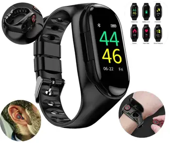 

Wireless bluetooth headset, smartwatch , 2-in-1,Suitable for IOS Android mobile phone,M1 watch headset