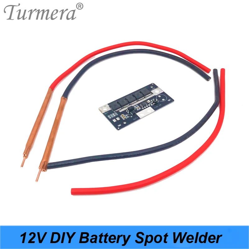 Turmera 12V DIY Spot welder for 18650 26650 32700 battery soldering and battery pack use with welding pen 03
