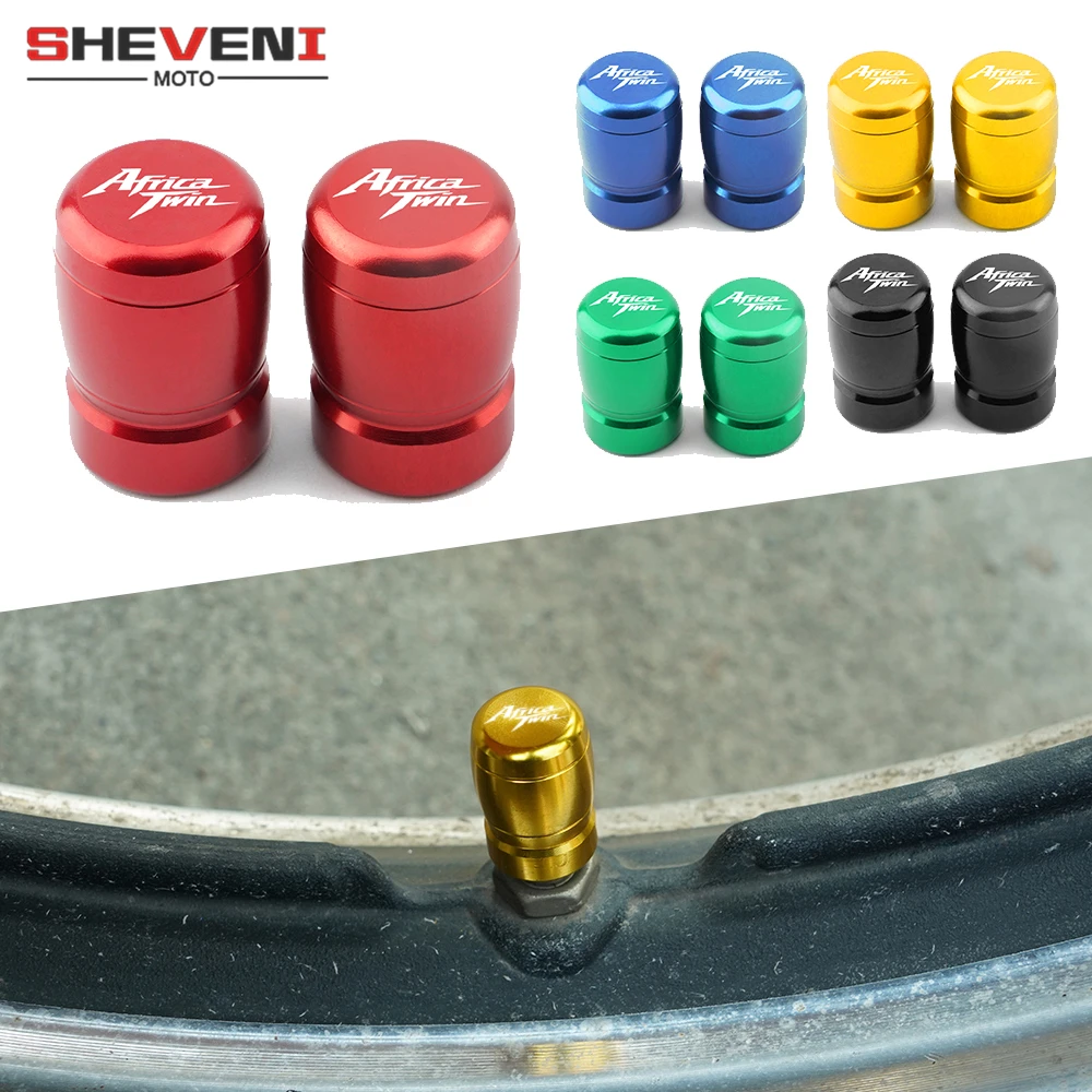 

For HONDA Africa Twin CRF1000 CRF1000L CRF1100 XRV 750 XRV750 CRF 1000/1100/L Motorbike Wheel Tire Valve Caps Tyre Stem Covers