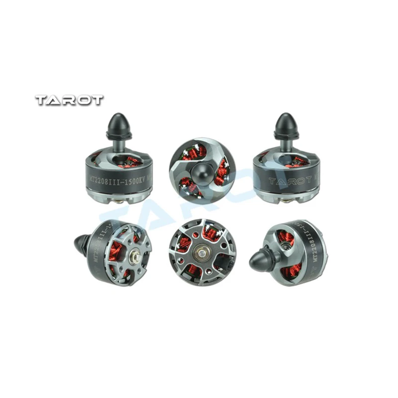 Таро MT2208III 1500KV самоблокирующийся Кепки бесщеточный мотор вращение по часовой стрелке и против с 7 дюймов 3-лопастной Пропеллер для DIY 280 300 трутеня дистанционного управления FPV
