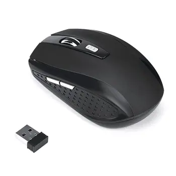 

USB7500 Wireless Mouse 2.4g with Side Key Wireless Laptops Mouse 2.4GHz Wireless Portable Optical Mouse