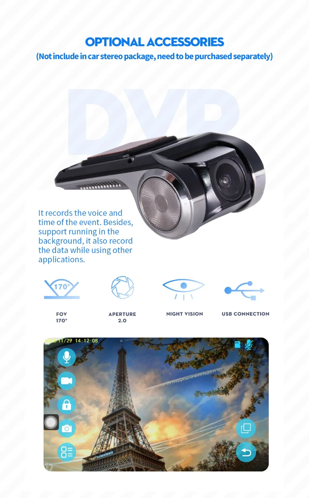 Excellent JOYING one din car radio player 4GB RAM 64GB ROM 7 inch universal car multimedia support 4G DSP autoradio GPS Navi with free OBD 21