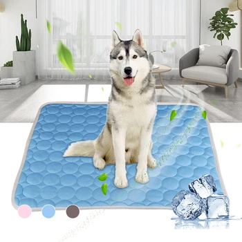 

Summer Dog Mat Cooling Pad Mat for Dogs Cat Blanket Sofa Pad Pet Dog Bed Washable Mat Small Medium Large Dogs Mat