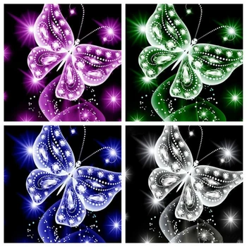 

AZQSD Diamond Painting Full Square Butterfly Embroidery Sale Animal Picture Of Rhinestones Handmade Art Home Decor Gift