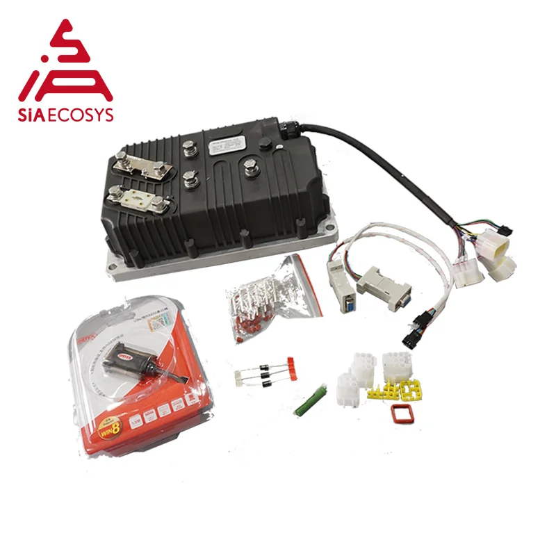 Kelly QSKLS96501 8080I,24V 96V,500A, 10kw Kelly Sinusoidal Brushless DC