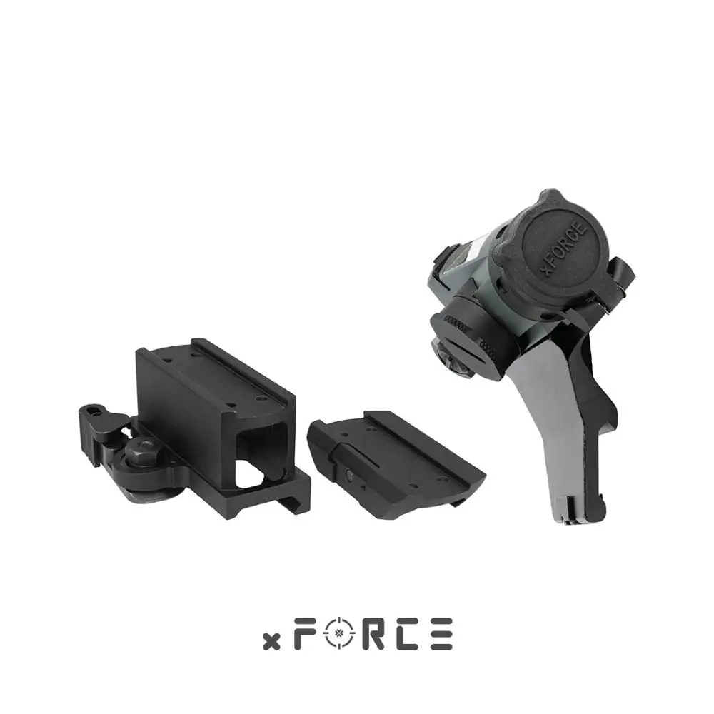 Солнечная красная точка зрения xFORCE XTSP с низким и QD 45 градусное крепление со