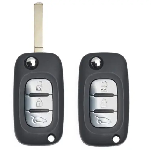 OEM-3-Button-Folding-Flip-Remote-Smart-Car-Key-Fob-433Mhz-4A-Chip-for-Mercedes-Benz