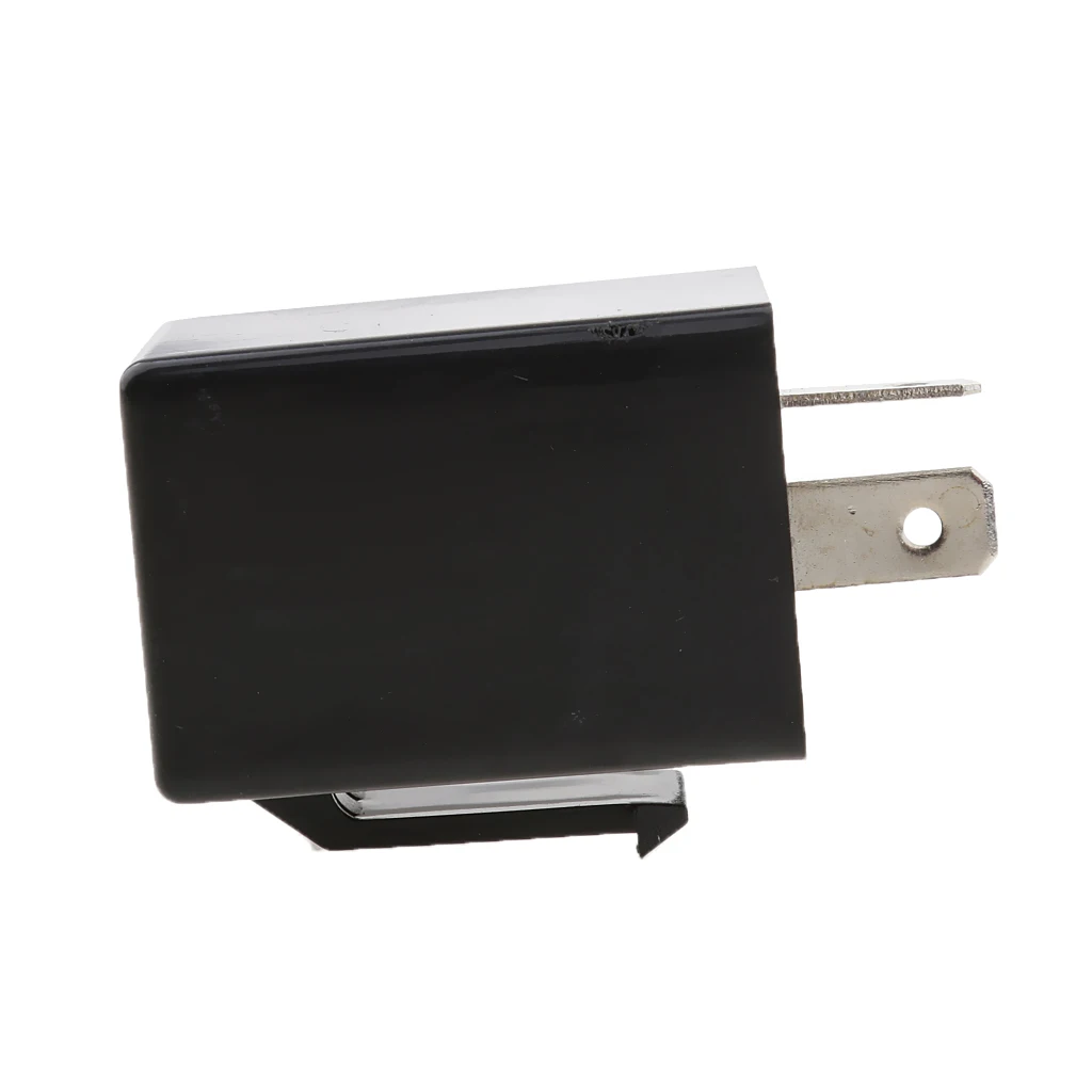 LED Flasher DC 6-12V 2-Pin Universal for Motorbike Blinker Electronic Flasher Relay Beeper Fix Flash Motorcycle Motorbike
