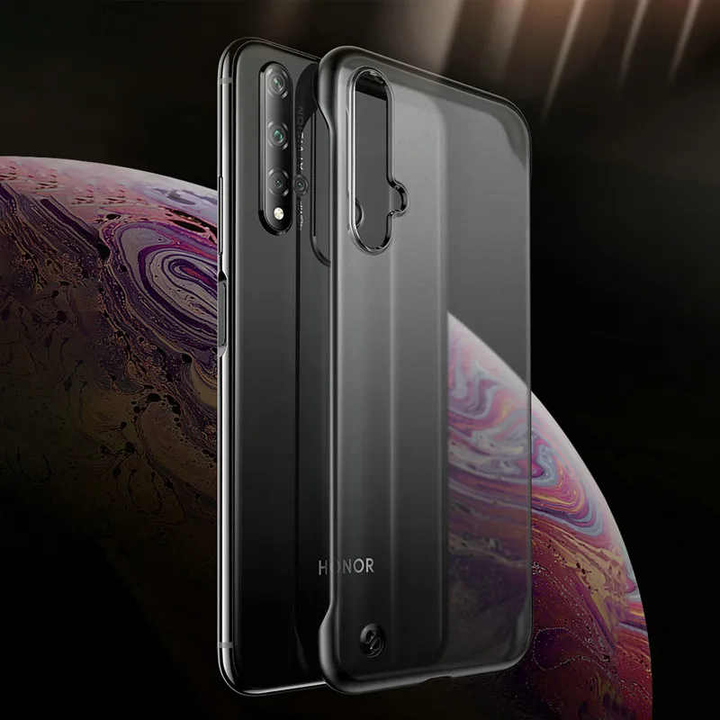 Чехол для телефона huawei Honor 20 Nova 5 5i 4 4E 3 Pro, безрамный матовый чехол для huawei mate 10 20 20X P20 P30 Lite Pro