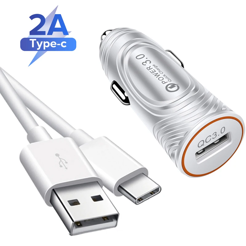 Автомобильное зарядное устройство с USB-портом для Xiaomi 10T Ultra POCO X3 NFC 10 9 9T Pro Redmi Note 8 9S