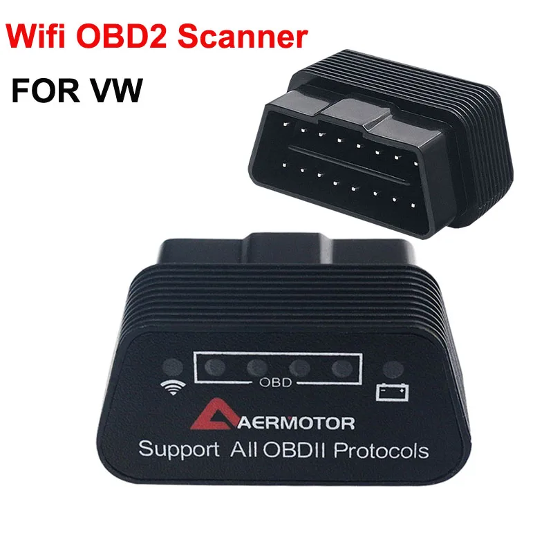 Pic25k80 Wi-Fi OBD2 сканер для VW Passat B6 B7 B8 B5.5 Golf 4 MK4 7 Jetta MK5 MK6 CC Android IOS ELM327 сканер диагностический инструмент