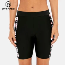 Женские спортивные плавки-бикини женские плавки с цветочным принтом