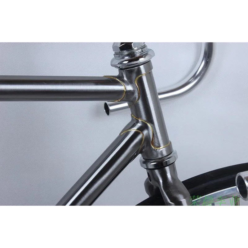 fixed gear bike 4130 Chrome-molybdenum Steel vintage bike frame Fixie bike Single speed Bike Customize 50cm 52cm 58cm 60 cm