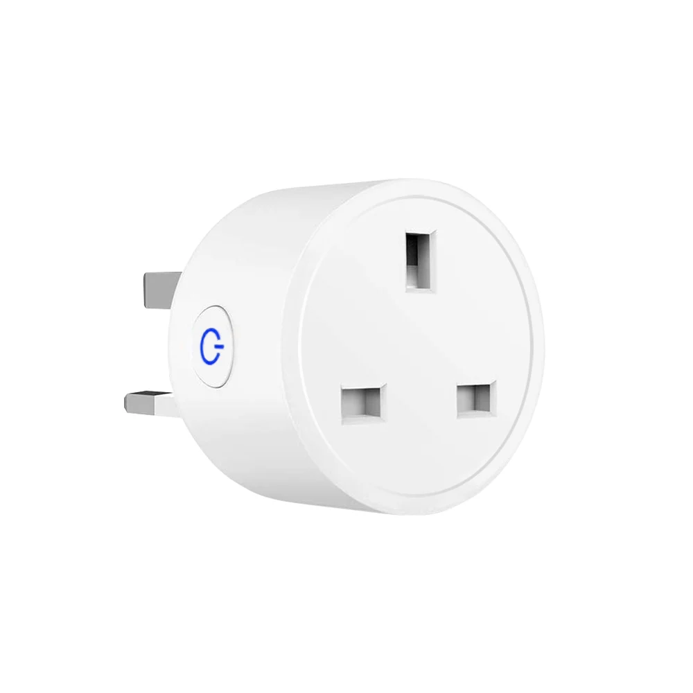 

UK Smart Socket Outlet Wireless WIFI Remote Control Smart Home Plug Timing Switch Work For Amazon Alexa/Google Assistant D25