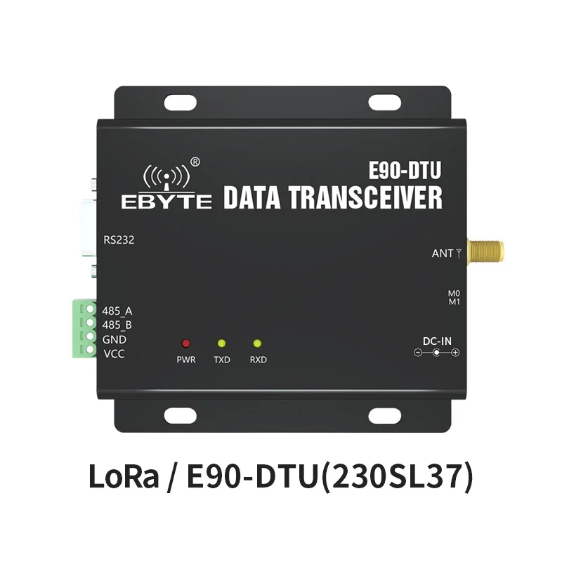 E90-DTU(230SL37) LoRa 230 МГц 37dBm RS232 RS485 RSSI сетевой модем PLC Разноцветные длинные дистанции