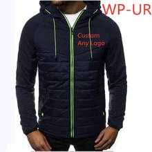 WP-UR, новинка, утепленная уличная одежда, зимний пуховик с капюшоном, мужское пуховое пальто, стеганое пальто, Мужская модная верхняя одежда, верхняя одежда на заказ, любой логотип