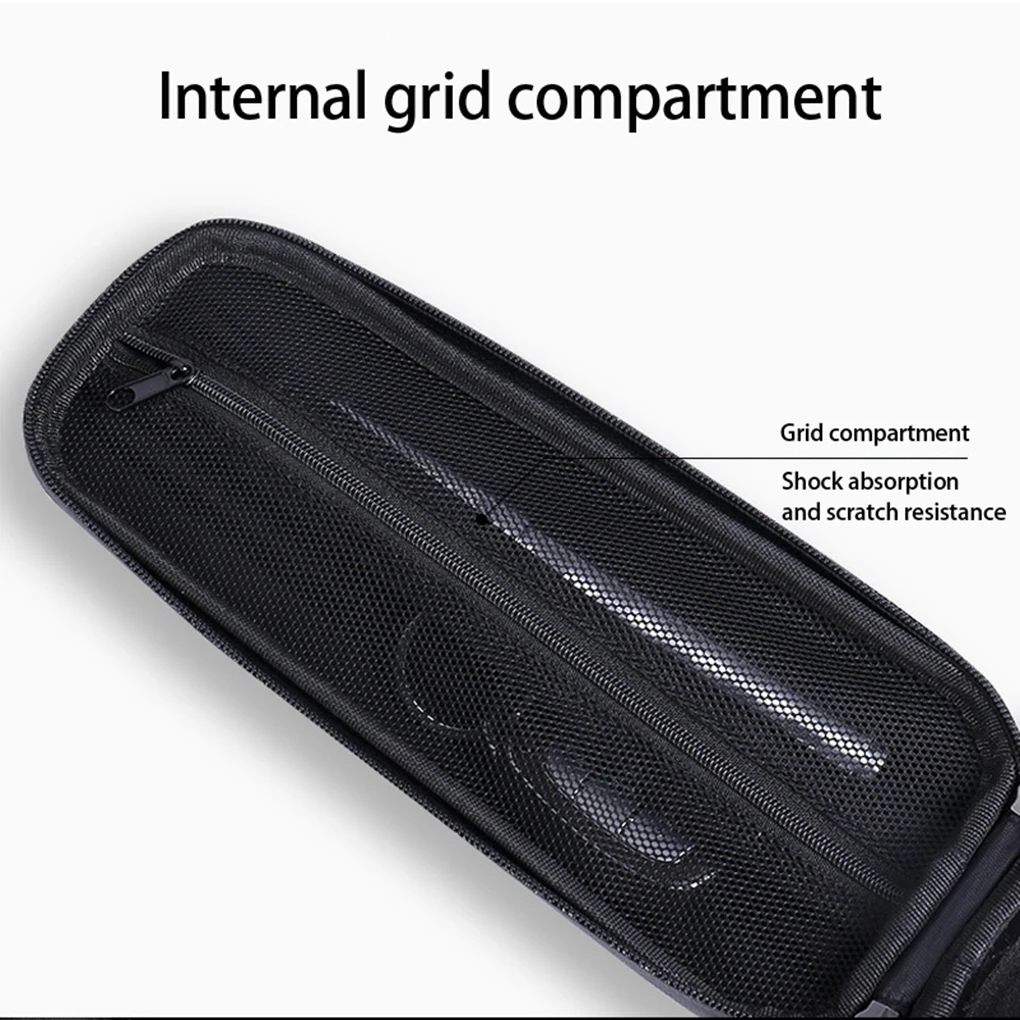 Cycling Phone Gadgets Storage Bag Waterproof Zipper Design Bicycle Front Tube Mount Saddle Bag