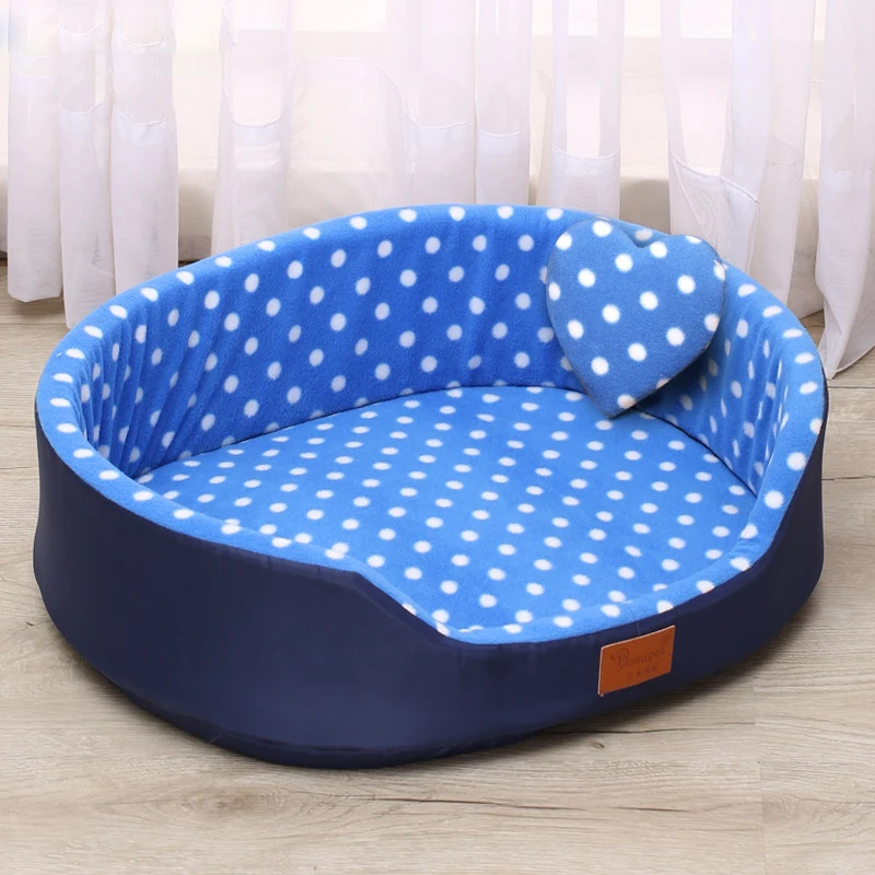Cama de esponja de alta calidad para mascotas, esterilla para perros pequeños y medianos, manta para mascotas de 60x50x18cm, cama útil para cachorros y gatos de doble cara, colchón