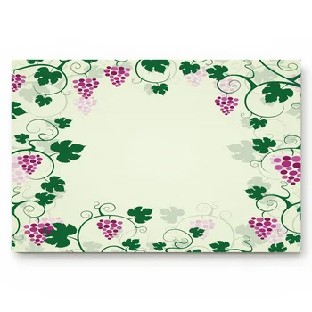 

Grape Green Branches Bud Beautiful Fruit Orchard Summer Theme Nature Doormat Bathroom Accessories Set Floor Carpets Home Decor
