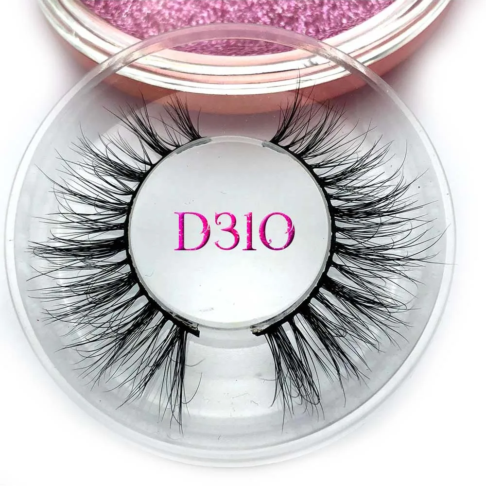 D310 Mikiwi D390, норковые ресницы, 3D, норковые ресницы, толстые, ручная работа, полная полоска, ресницы, безжалостные, роскошный макияж, драматические ресницы - Цвет: D310