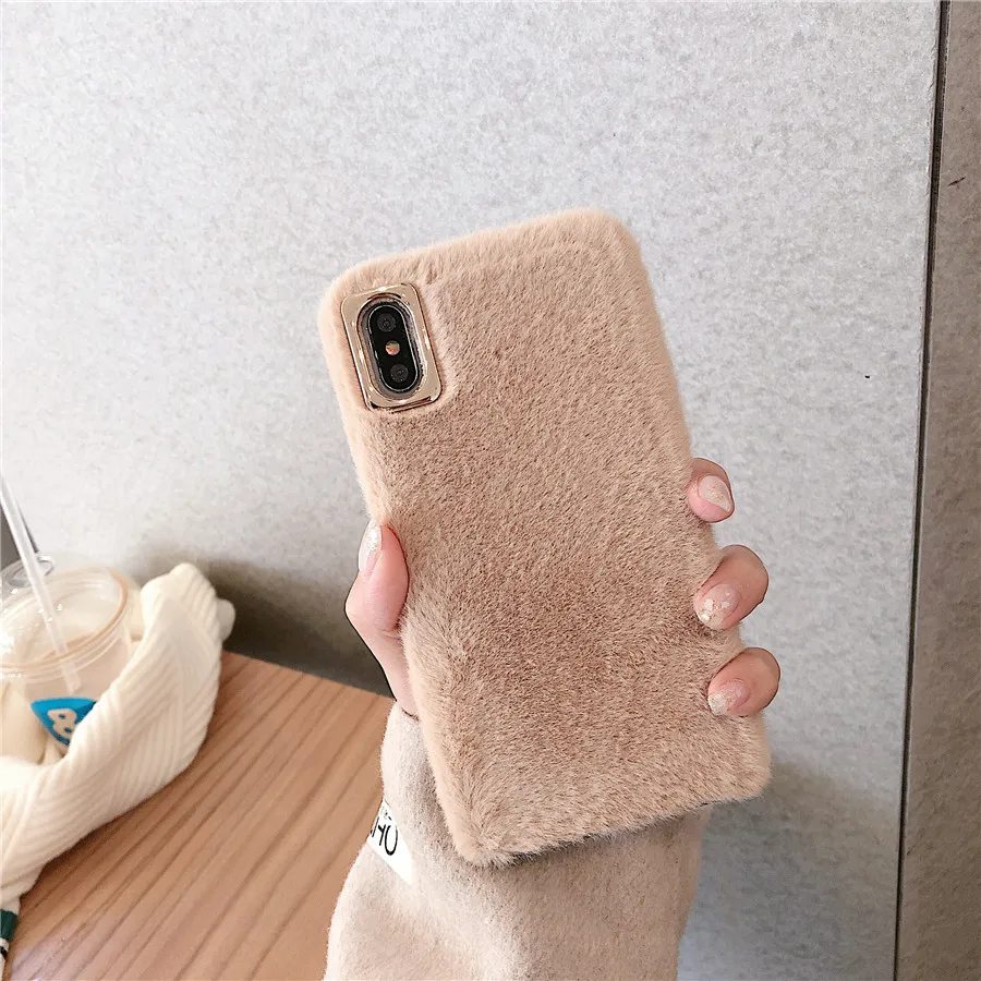 Зимние Обувь на теплом меху чехол для Xiaomi mi 9 9T Pro Honor 8 Lite 8 SE A1 A2 6X5X6 X Play Red mi Note 7 6 5 Huawei Honor 8 Pro 4 4X 5A Prime мягкий меховой чехол