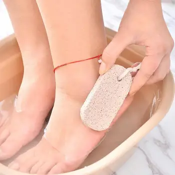

1PC Exfoliating Foot Peel Pumice Stone Foot Rub Feet Smooth Skin Tool Itching Comfortable Feet Pedicure Dead Make Removal
