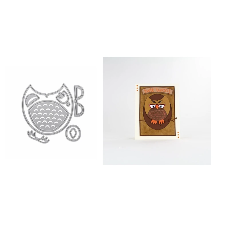 

Animal Anger Bird Mixed Combination Part Metal Cutting Dies Stencil For Craft Paper Cards Album Embossing Template 2019 New