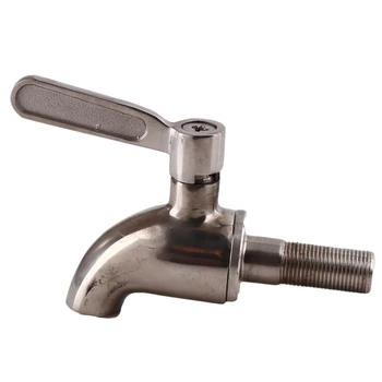 

Glass Wine Bottle Stainless Steel Faucet Tap Faucet Juice Wine Beer Barrel Beverage Dispenser Bar Accessories