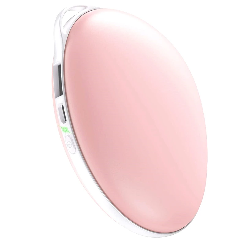 

Hand Warmer Rechargeable, Electric Portable USB Hand Warmer and Reusable Pocket Power Bank, Fast Heating on Both Sides, Keep Han