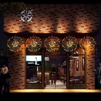 

Firework String Light Dandelion Lights Beautiful Creative Solar Energy Multicolor Christmas Home Landscape Lamp Festival