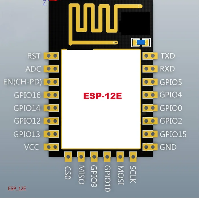 ESP8266 ESP-12E ESP-12F ESP-12S серийный WI-FI модульный беспроводной приемник
