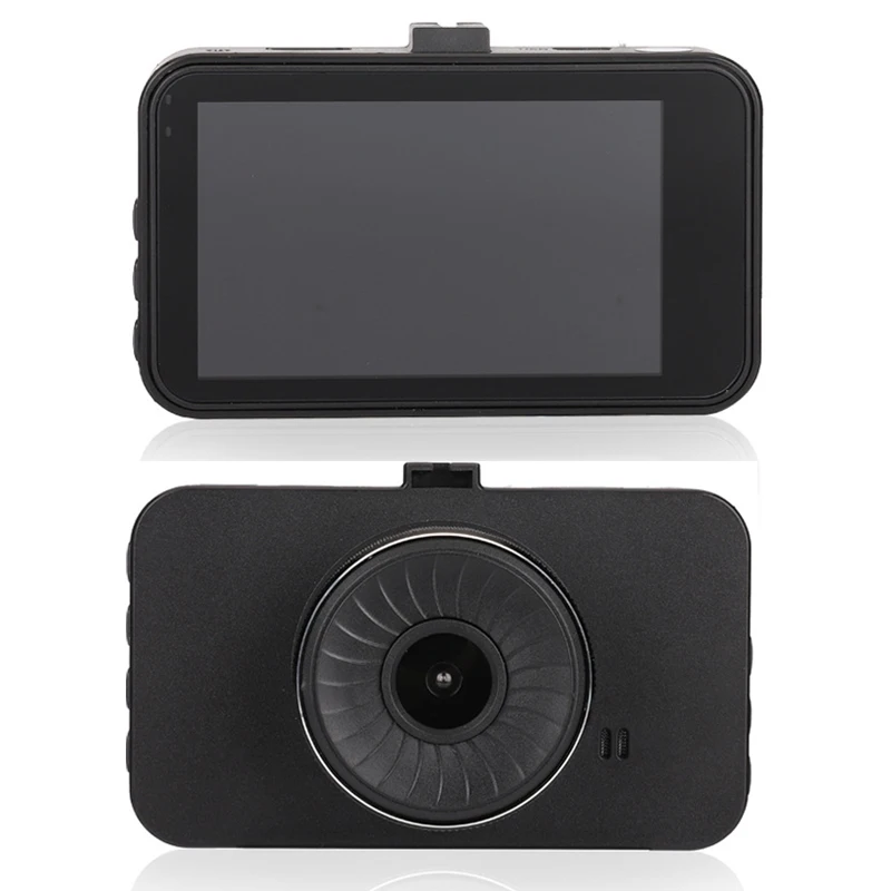 Автомобильный видеорегистратор DVR 1080P HD мини скрытый видеорегистратор для вождения передний и задний двойной объектив полный экран заднего вида
