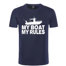 Футболка My Boat Rules рыболовная приманка ловушка карп рыбак